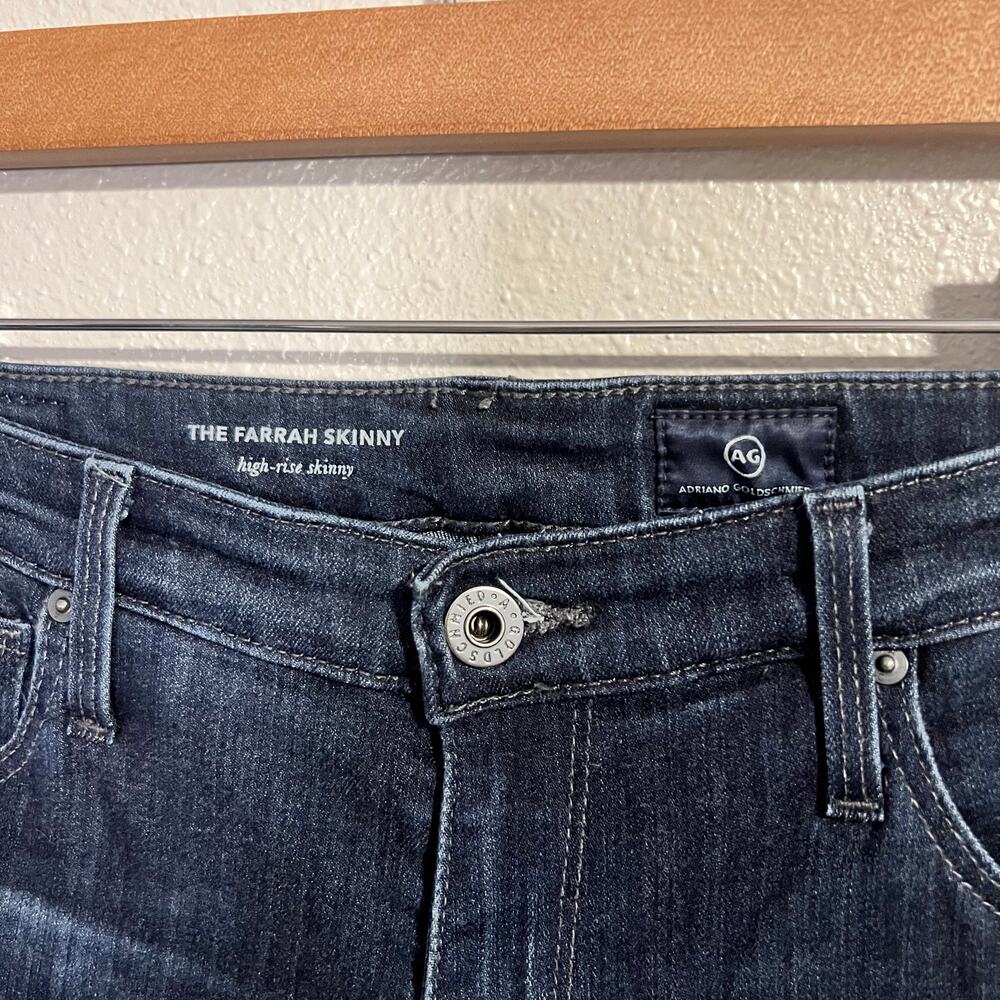 AG Adriano Goldschmied The Farrah Skinny Jeans Size 28 - Picture 5 of 6